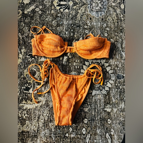 Triangl Swimwear Orange Set - Picture 1 of 6